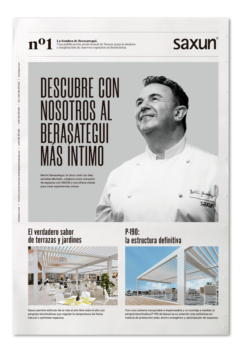 Newsletter Martín Berasategui